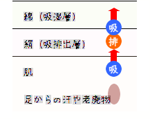 冷えとり靴下